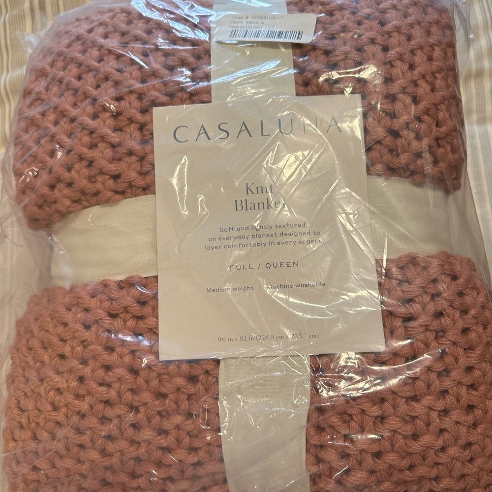 Target Casaluna Knit Blanket Full/Queen